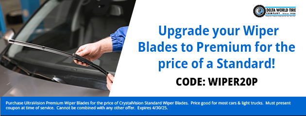 Upgrade your Wiper Blades